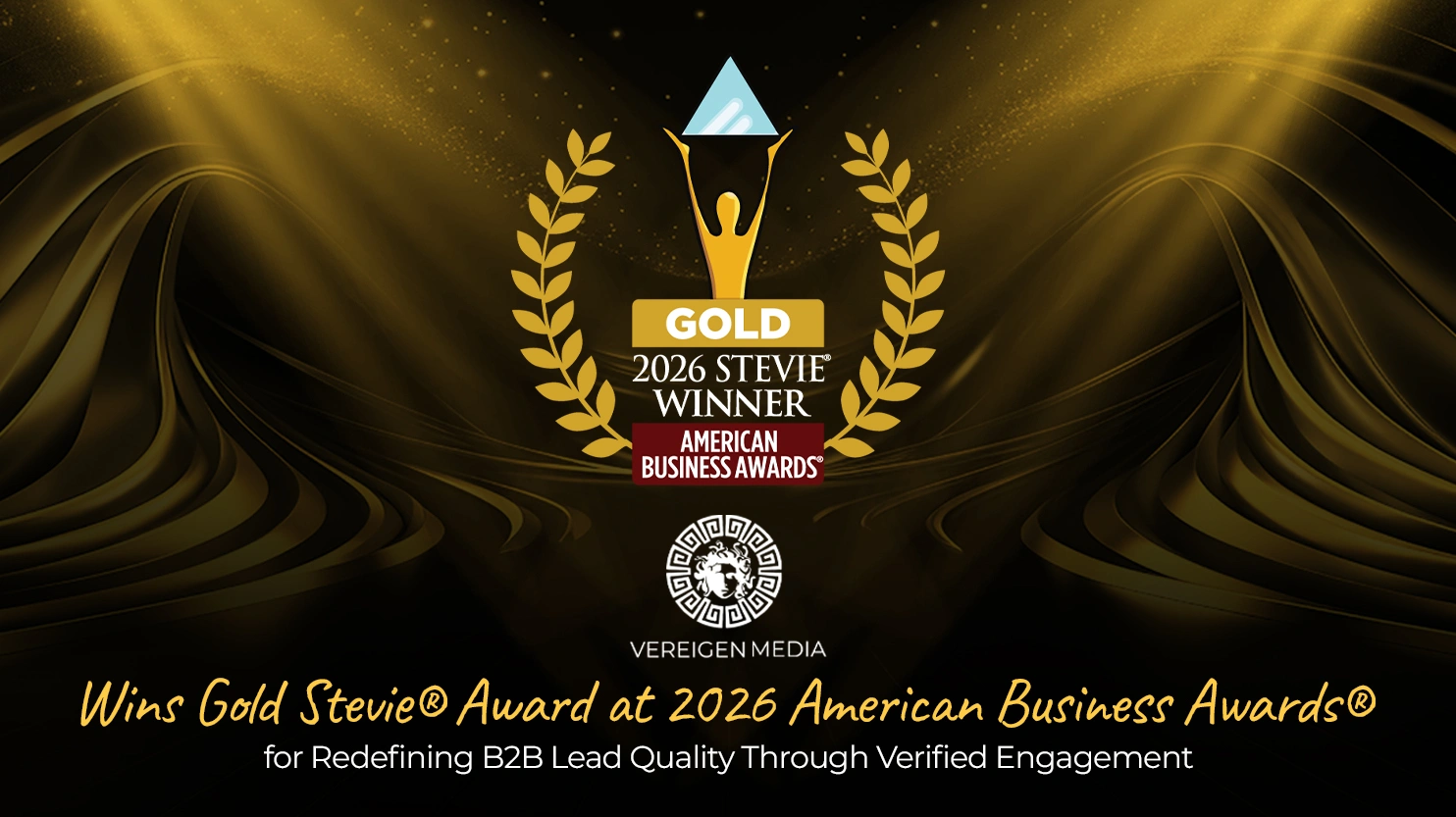 Vereigen Media Wins Gold Stevie® Award at 2026
